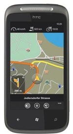 Navigon select Telekom auf Windows Phone 7