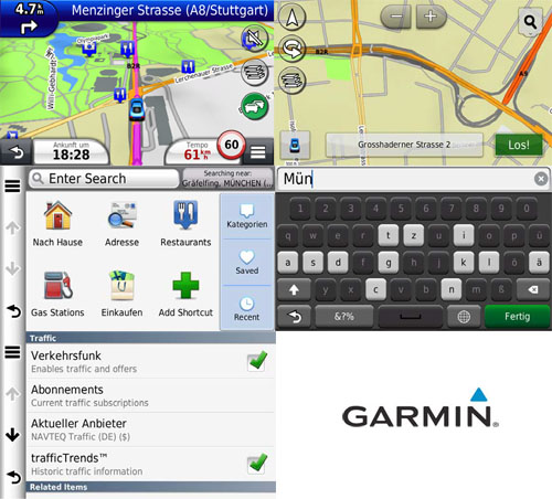 Garmin Funktionen